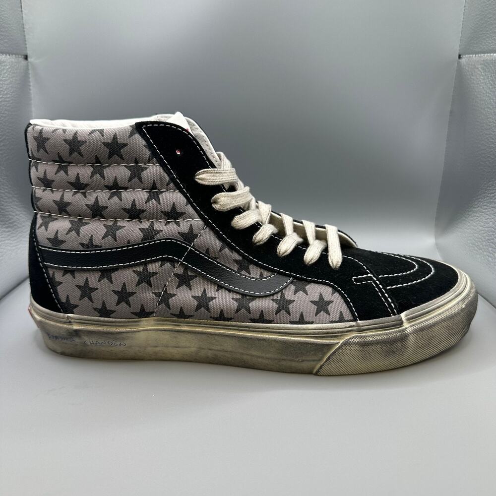Vans Vault x Bianca Chandon Sk8-Hi Reissue VLT LX Men Size 10 Stressed Black NEW